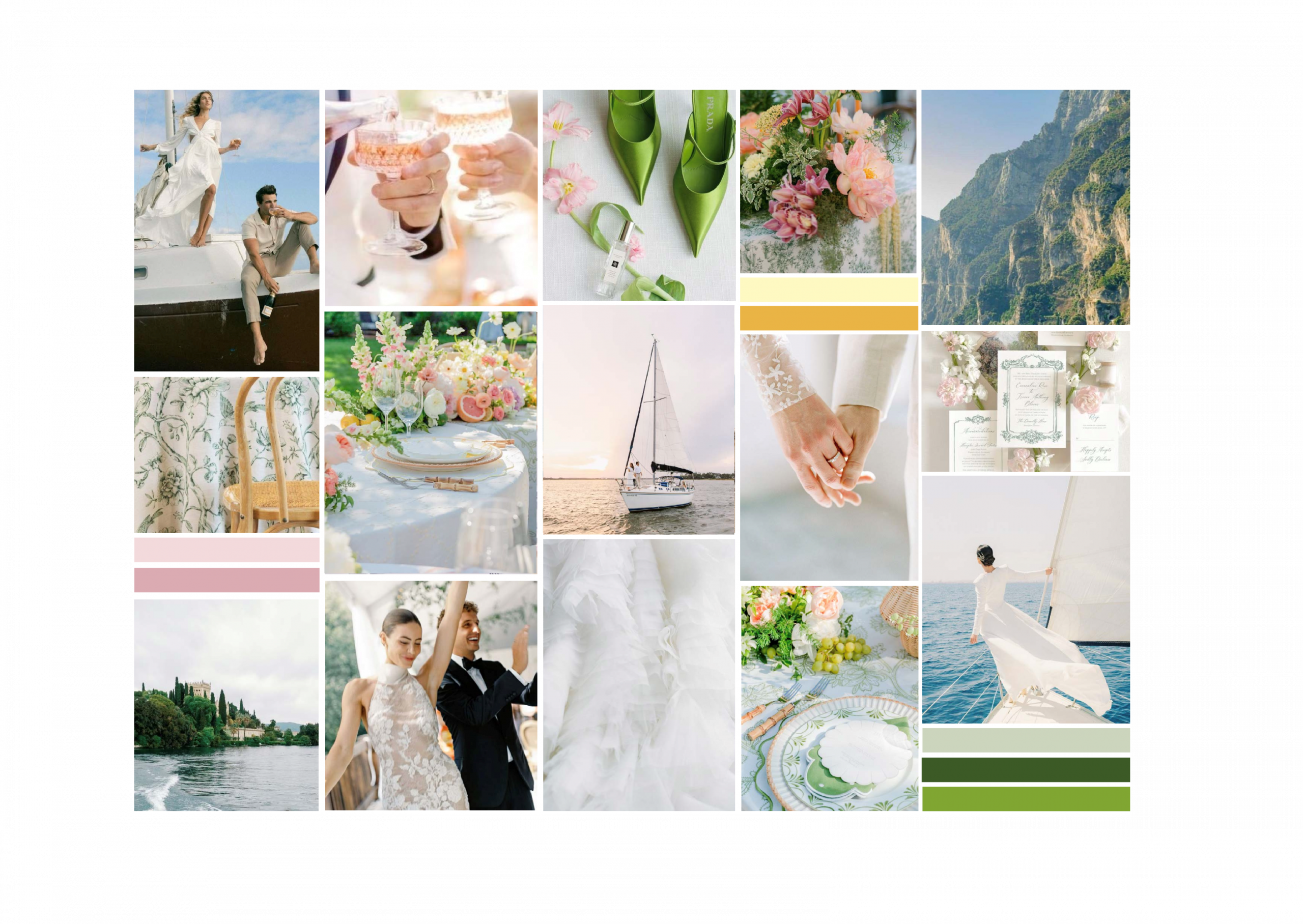 Moadboard freigstellt