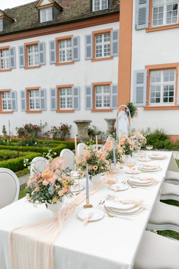 Tablesetting Schloss Bürgeln