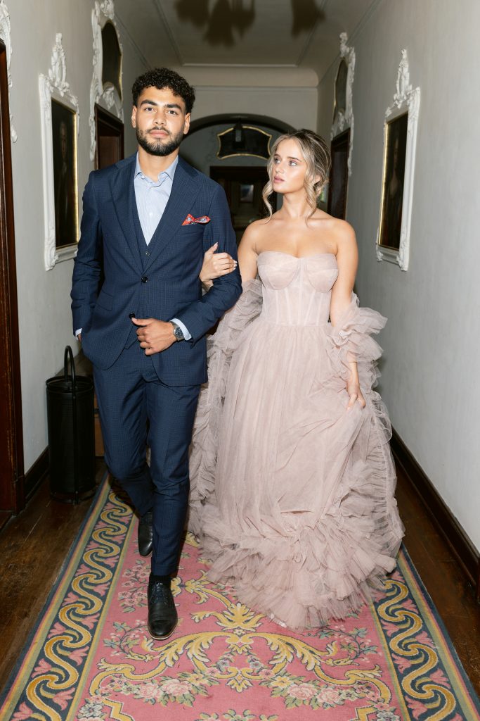 Schloss Bürgeln Brautpaar